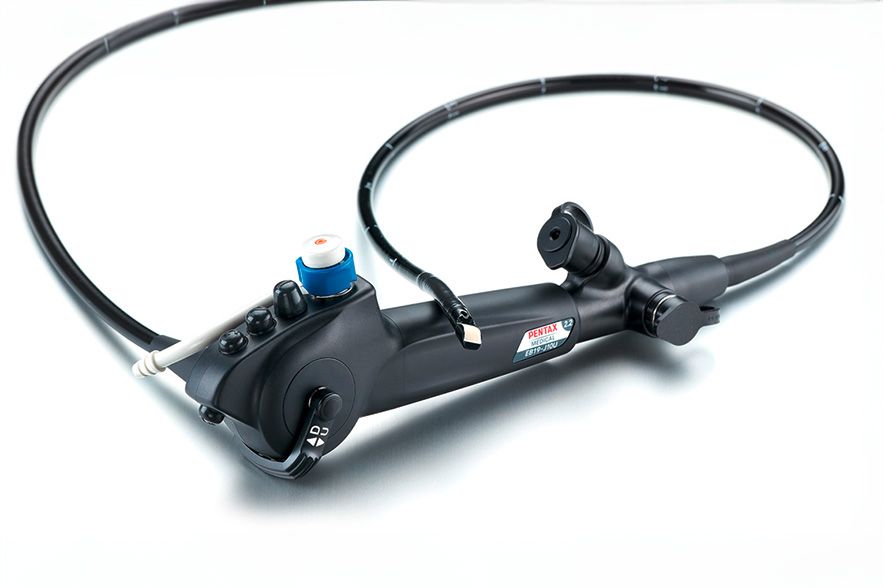 image of an EB19‑J10U Ultrasound Video Bronchoscope